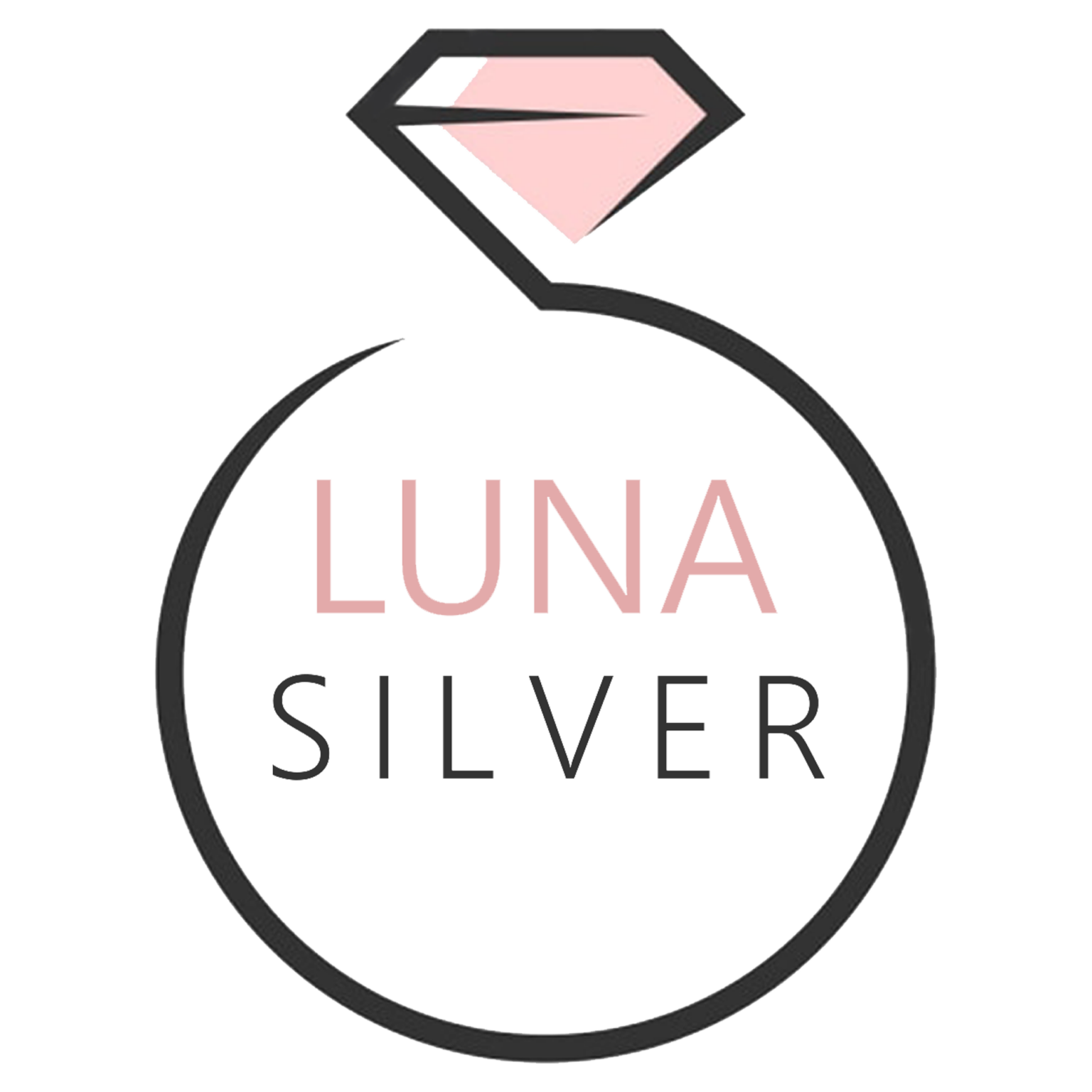 Crystal Ring LUNA SILVER