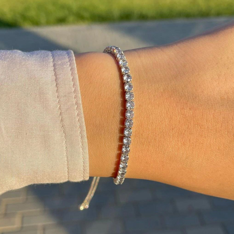 crystal studded bracelet