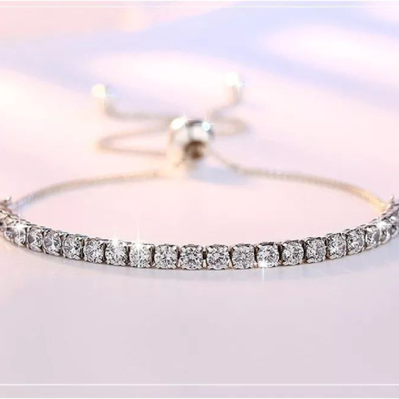 crystal studded bracelet