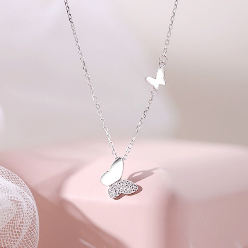 little butterfly necklace