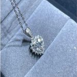 Elegant sterling silver necklace with minimalist pendant